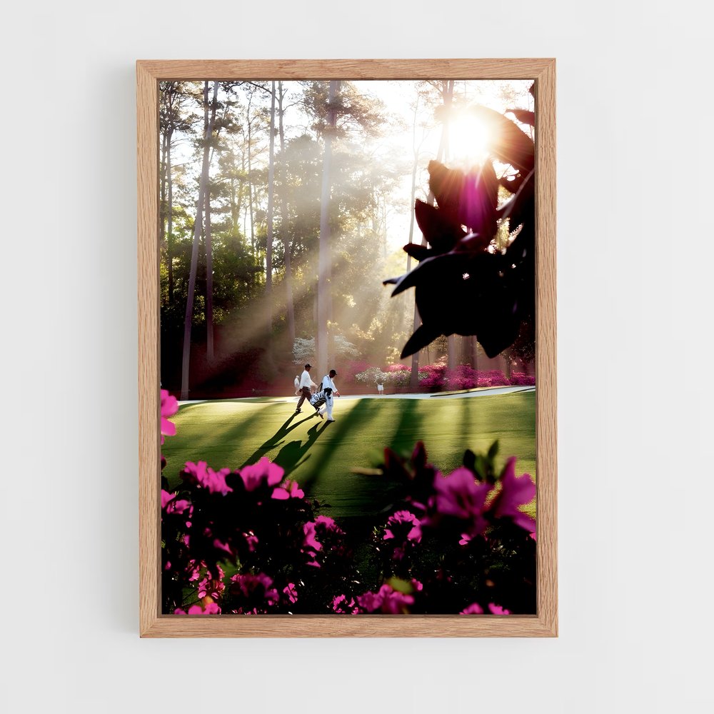 Poster Swing au Soleil – affiche Golf (vue 4)